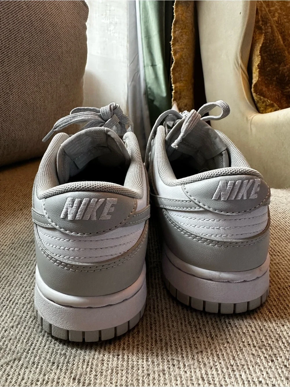 M6.5 / W8 Nike Grey Dunks - Picture 2 of 6